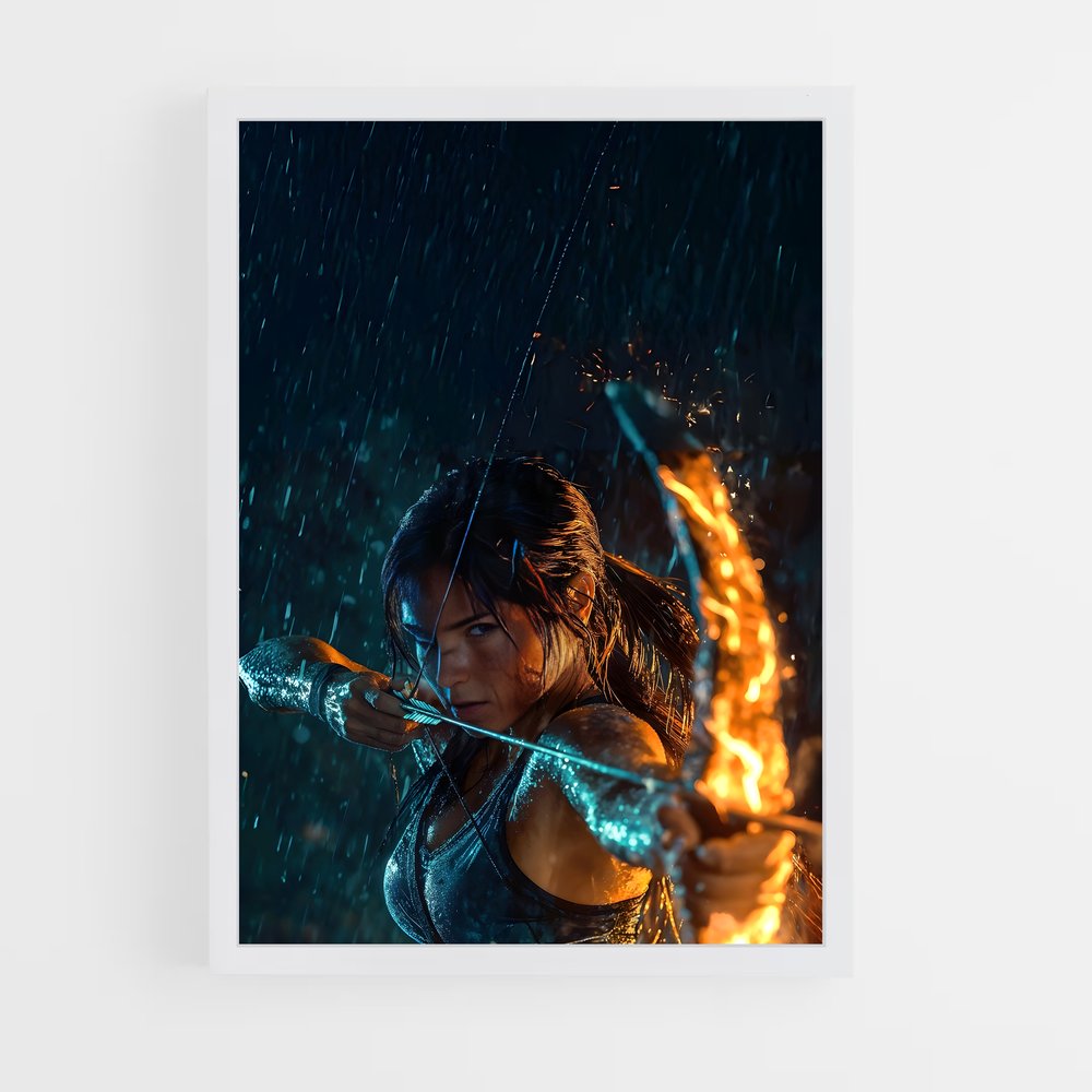 Poster Lara Croft : Striking Archer – affiche Tomb raider (vue 3)
